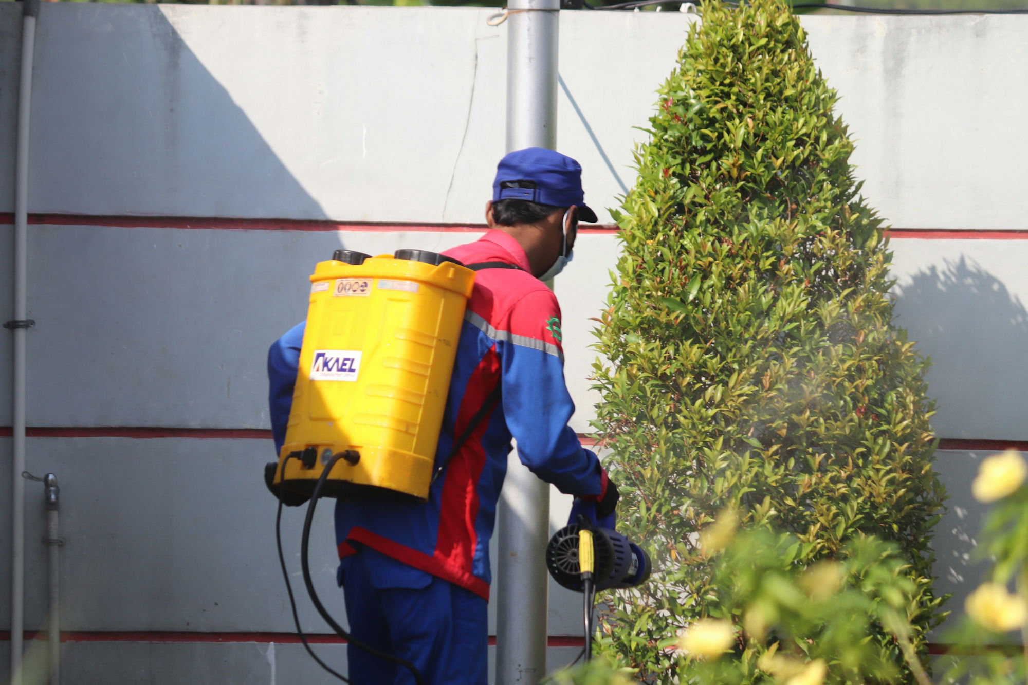 woman-in-blue-and-red-jacket-holding-yellow-plastic-bucket.jpg woman in blue and red jacket holding yellow plastic bucket